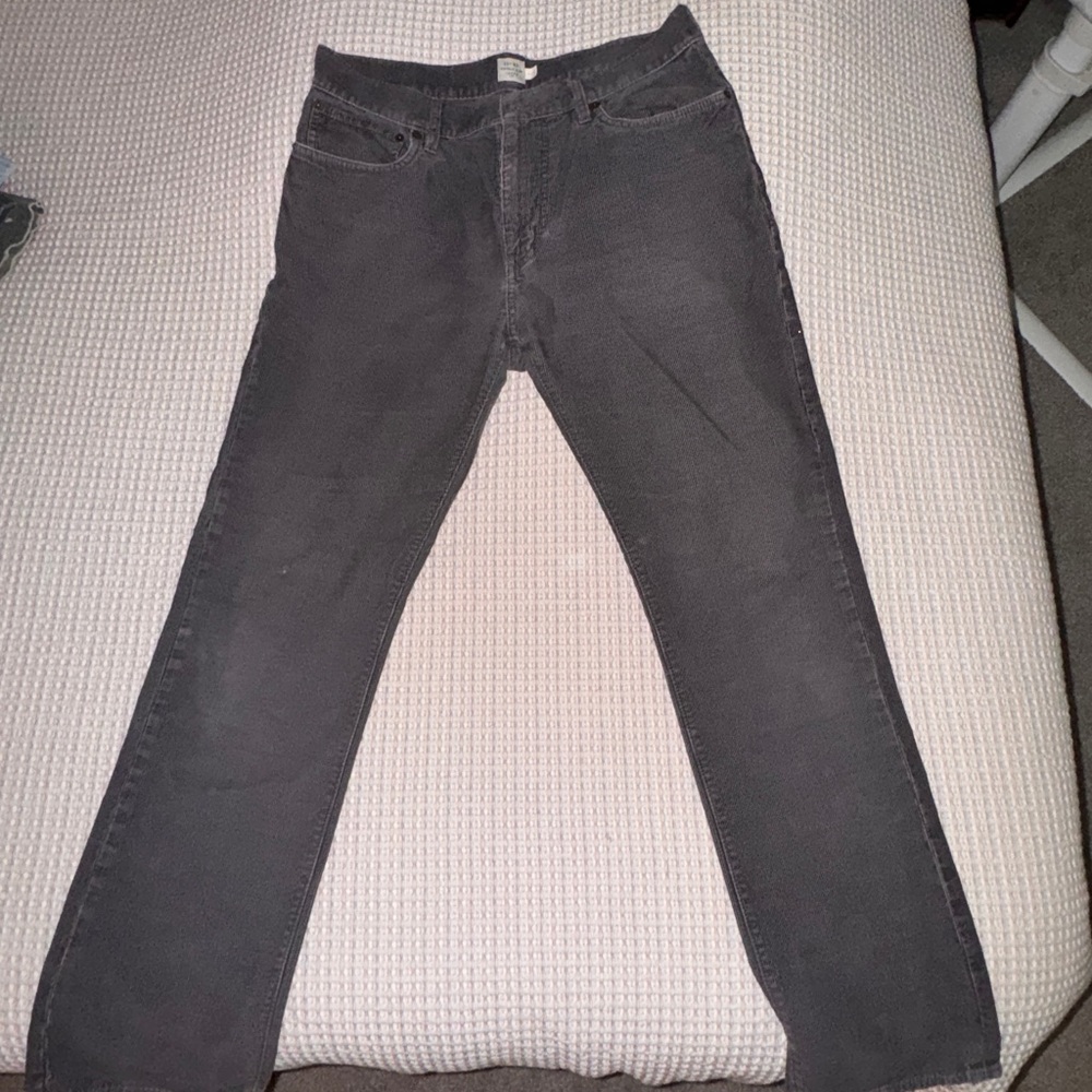 J. Crew Vintage Slim Charcoal Pants